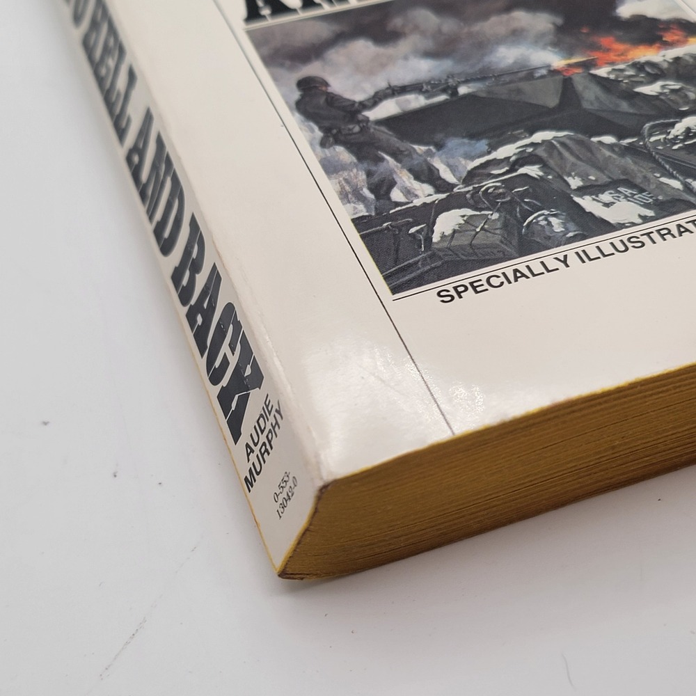 Audie Murphy To Hell and Back Paperback 1979 Illustrated Bantam War Book Good - Picture 12 of 14